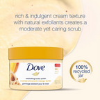 Dove Exfoliating Body Polish Scrub - Crushed Almond And Mango Butter