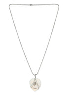 Women's Silver-Toned Blue Silver-Plated Handcrafted Chain - Ruby Raang - Distacart