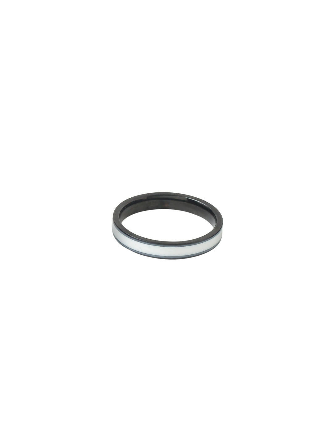 NVR Men's Silver Metal Ring - Distacart