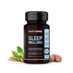 HappyMind Botanicals Sleep Well Plus Veg Tablets