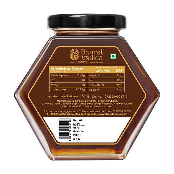 Bharat Vedica Ajwain Flower Honey - Ajwain Phool Shahad