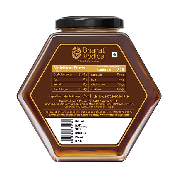 Bharat Vedica Ajwain Flower Honey - Ajwain Phool Shahad