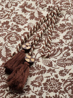 Yufta Women Brown & Beige Printed Kaftan Kurta