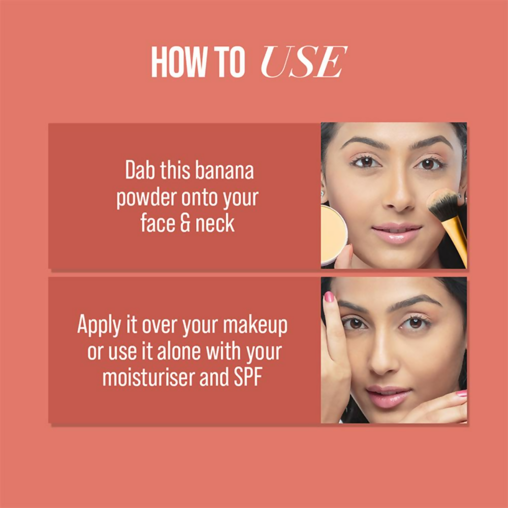 Myglamm Pose Hd Banana Powder - Long-Lasting, Lightweight & Matte Finish - Yellow