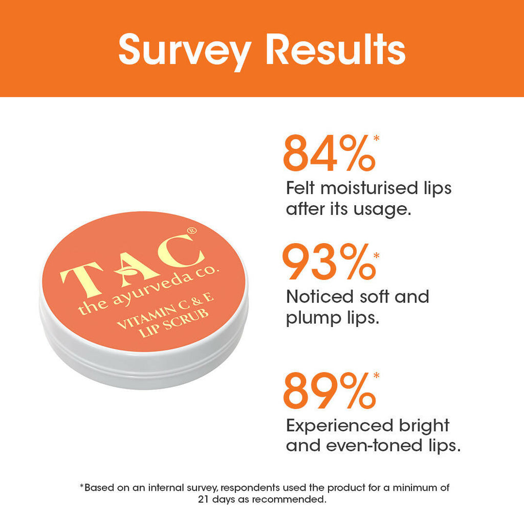 TAC - The Ayurveda Co. Vitamin C & E Lip Scrub
