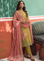 Vegaa Fashion Yellow Organza Fancy Zari Party Wear Suit - Distacart
