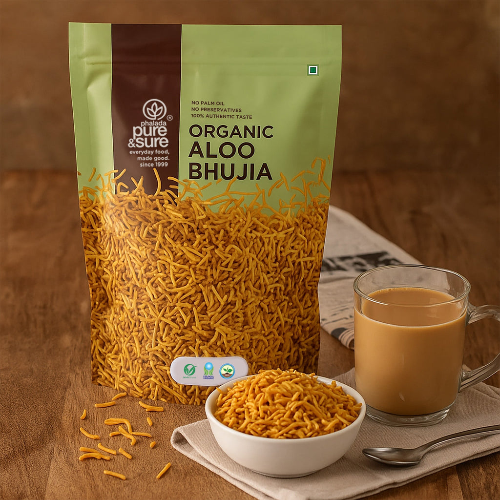 Pure & Sure Organic Aloo Bhujia - Distacart