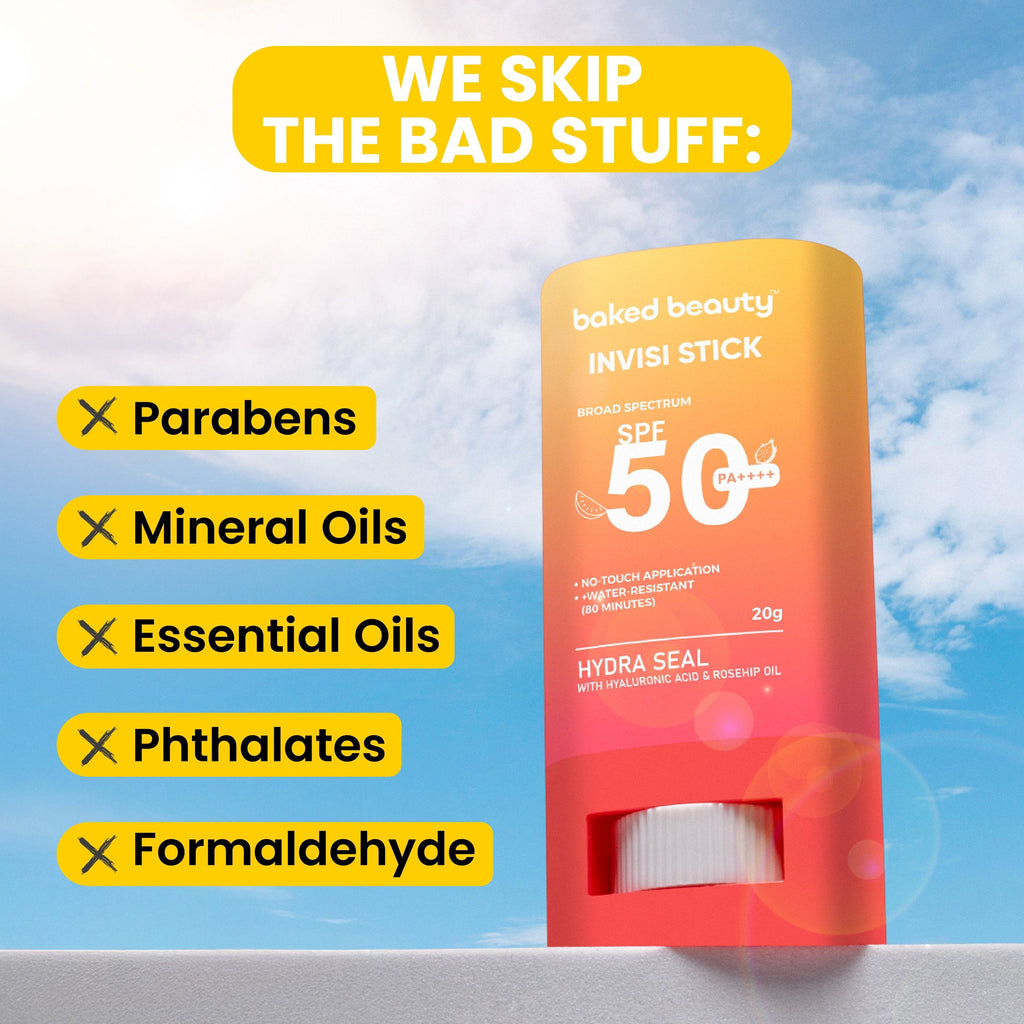 Baked Beauty Invisi Stick – Broad Spectrum Spf 50 And Pa++++