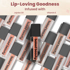 Baked Beauty Liquid Matte Lipstick Brown Palette (Set of 9)