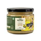 Two Brothers Organic Farms Stoneground Almond Butter Crunchy Sweetened With Jaggery