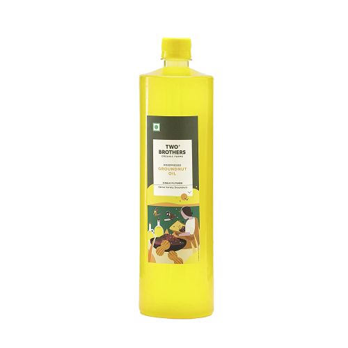 Two Brothers Organic Farms Organic Woodpressed Groundnut Oil