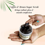 Inatur Coffee & Brown Sugar Face & Body Scrub - Anise & Cinnamon