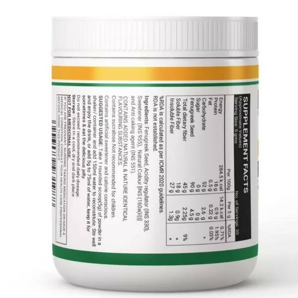 Inlife Fenugreek Fiber Powder - Distacart