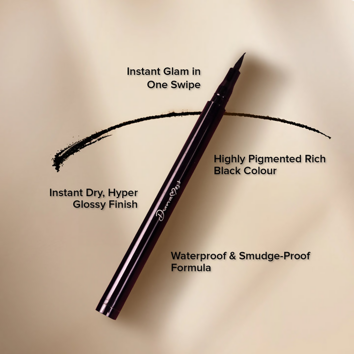 Dunamiss Eyeliner Insta Dry Glossy Finish - Distacart
