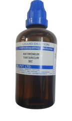 SBL Homeopathy Antimonium Tartaricum Dilution 30C