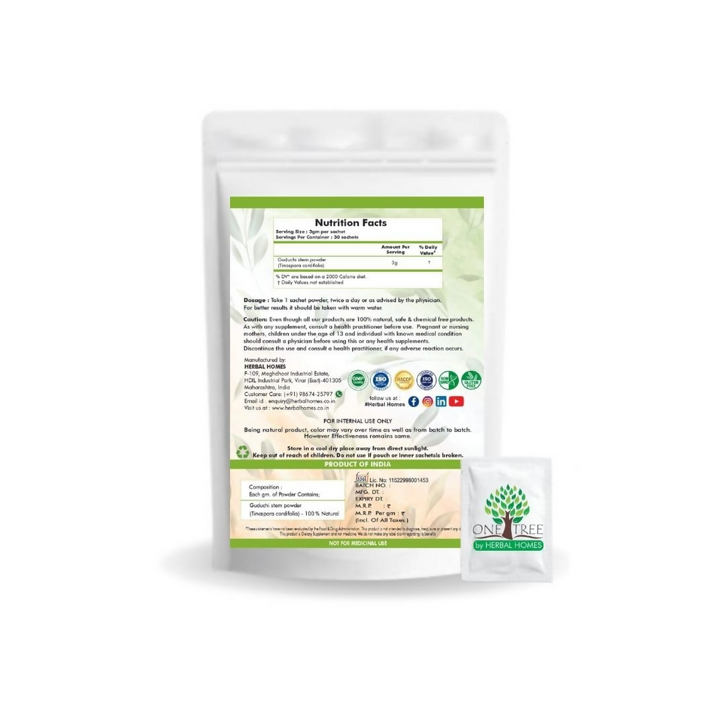 One Tree Guduchi Powder - Distacart
