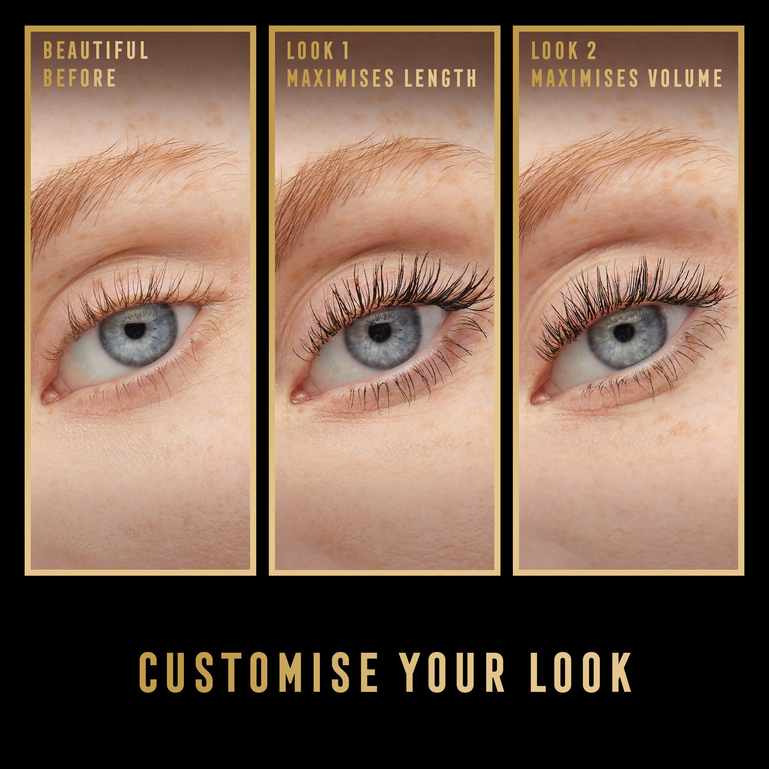 Max Factor Masterpiece 2 In 1 Lash Wow Mascara - 001 Black