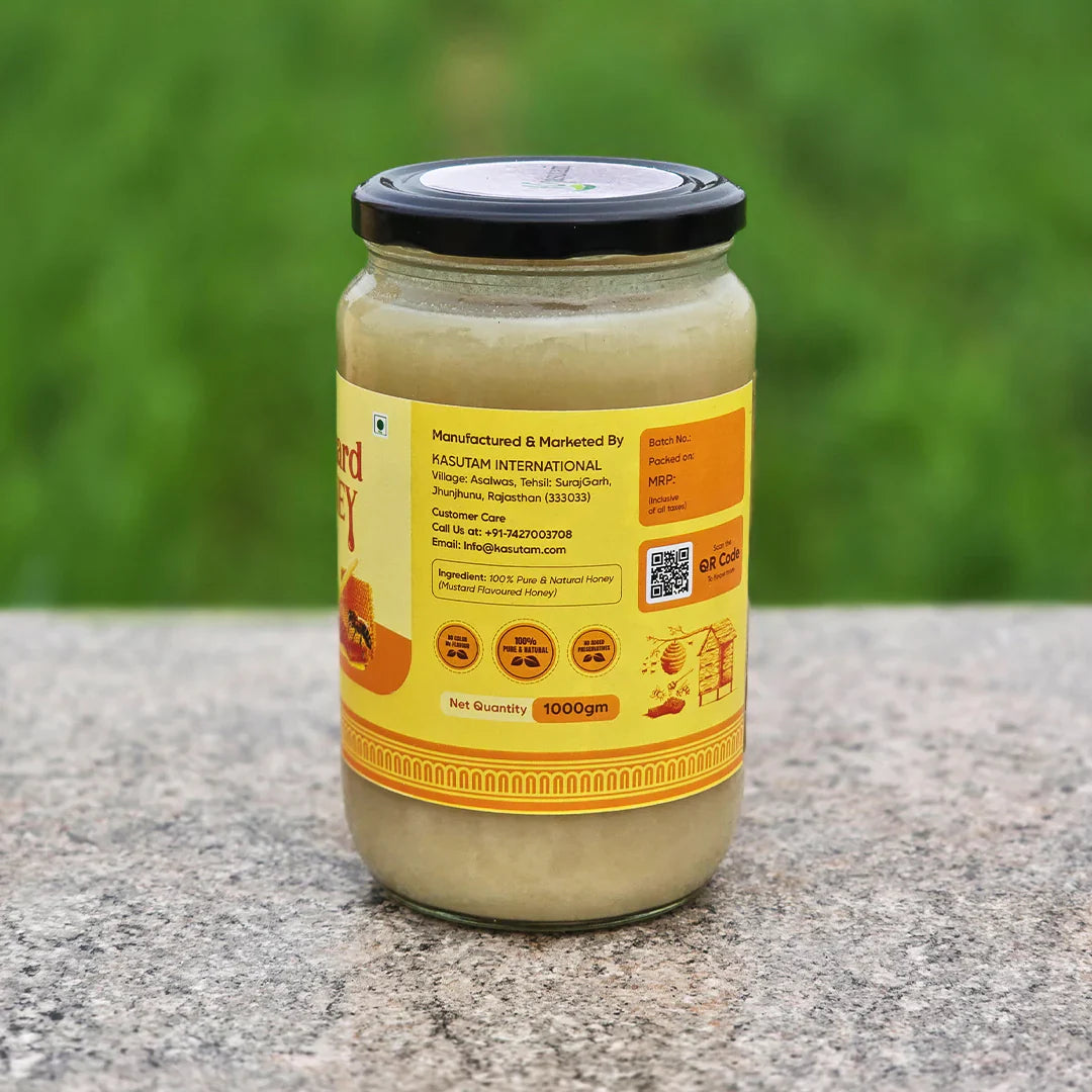 Kasutam Raw Mustard Honey - Distacart