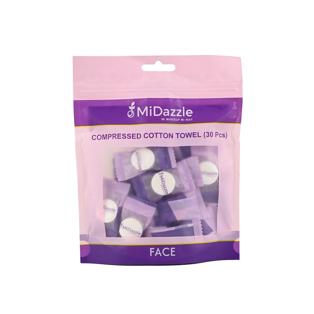MiDazzle Compressed Cotton Towel-30Pcs MIOF3405 - Distacart