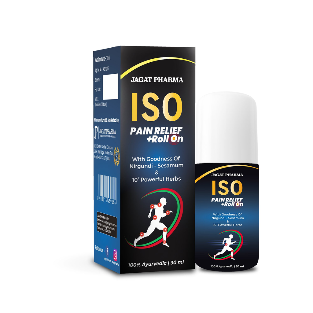 Jagat Pharma ISO Pain Relief Roll On - Distacart