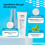 Rivela 2% Salicylic Acid + Hyaluronic Acid Face Cleanser