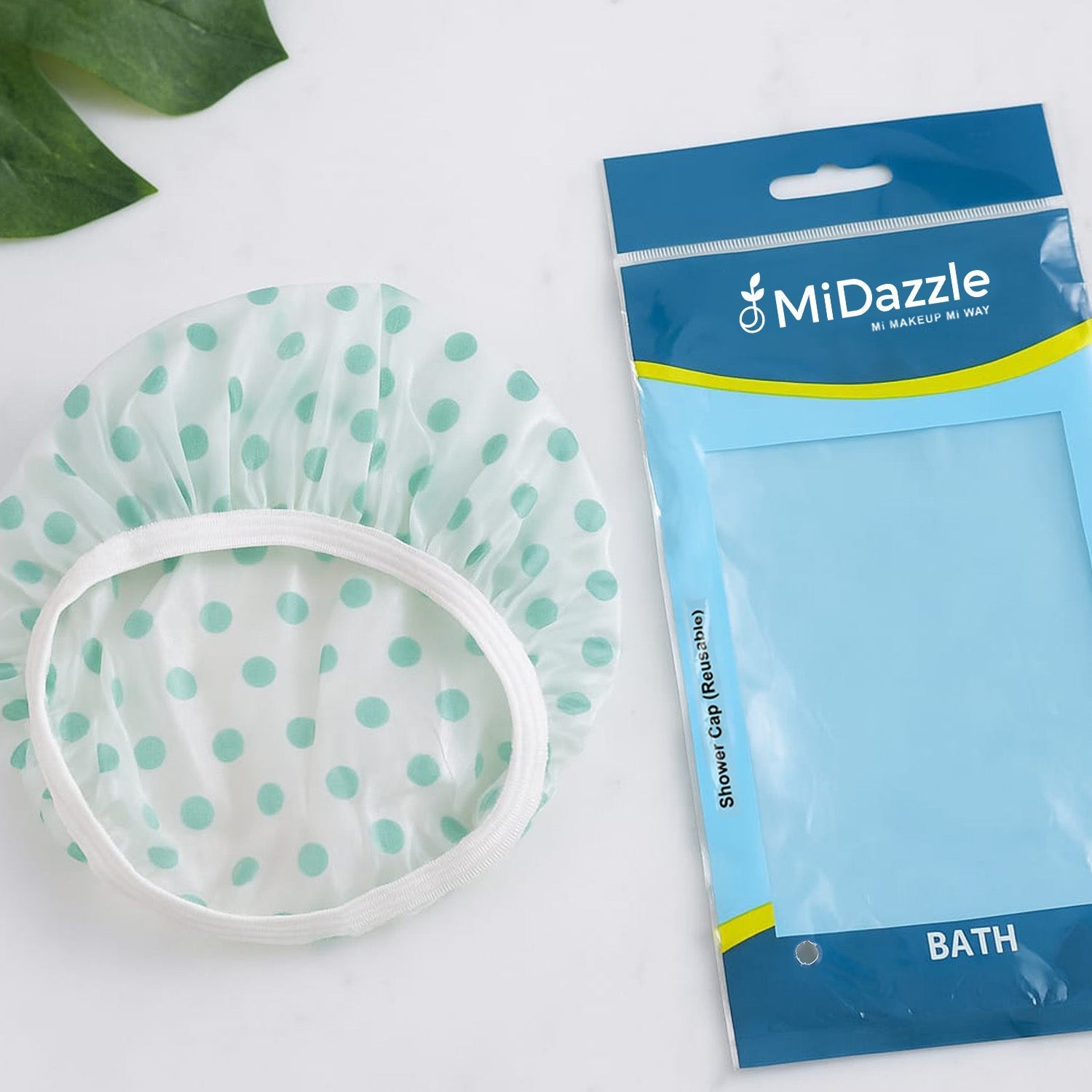 MiDazzle Shower Caps 1S (Reusable) MIHA6313 - Distacart