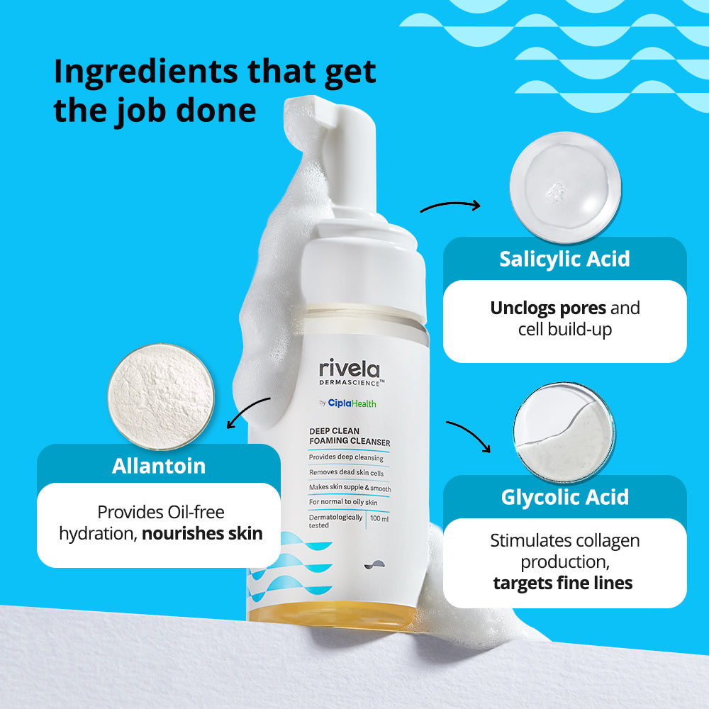 Rivela Deep Clean Foaming Cleanser