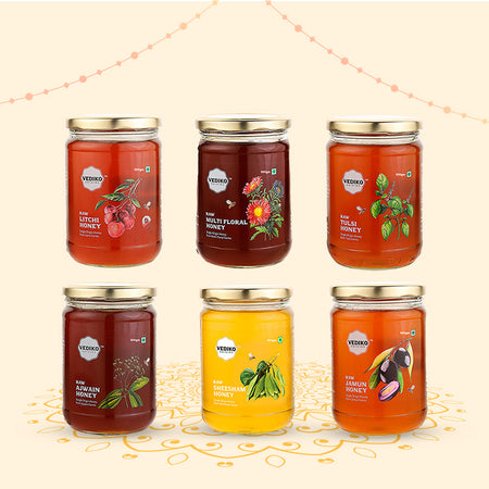 Vediko Origins Assorted Honey Combo