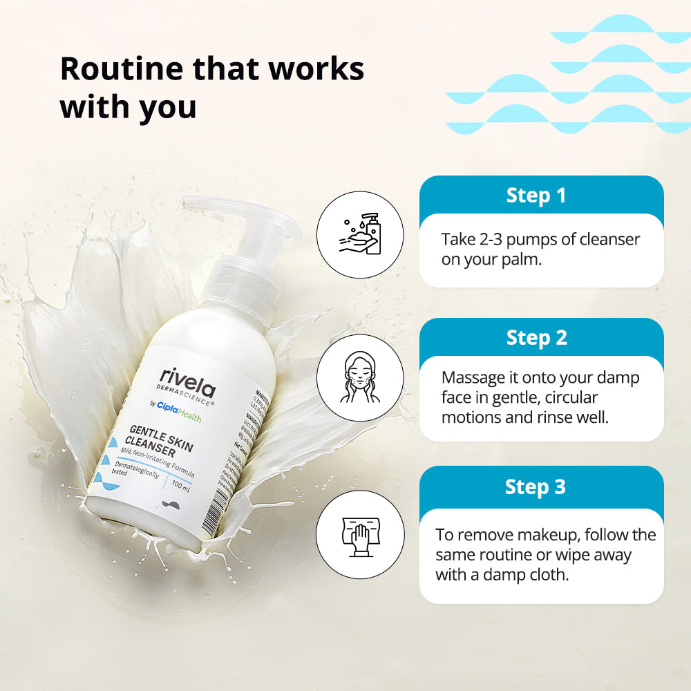 Rivela Gentle Skin Cleanser