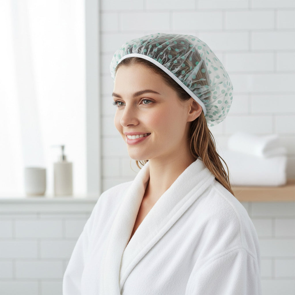 MiDazzle Shower Caps 1S (Reusable) MIHA6313 - Distacart