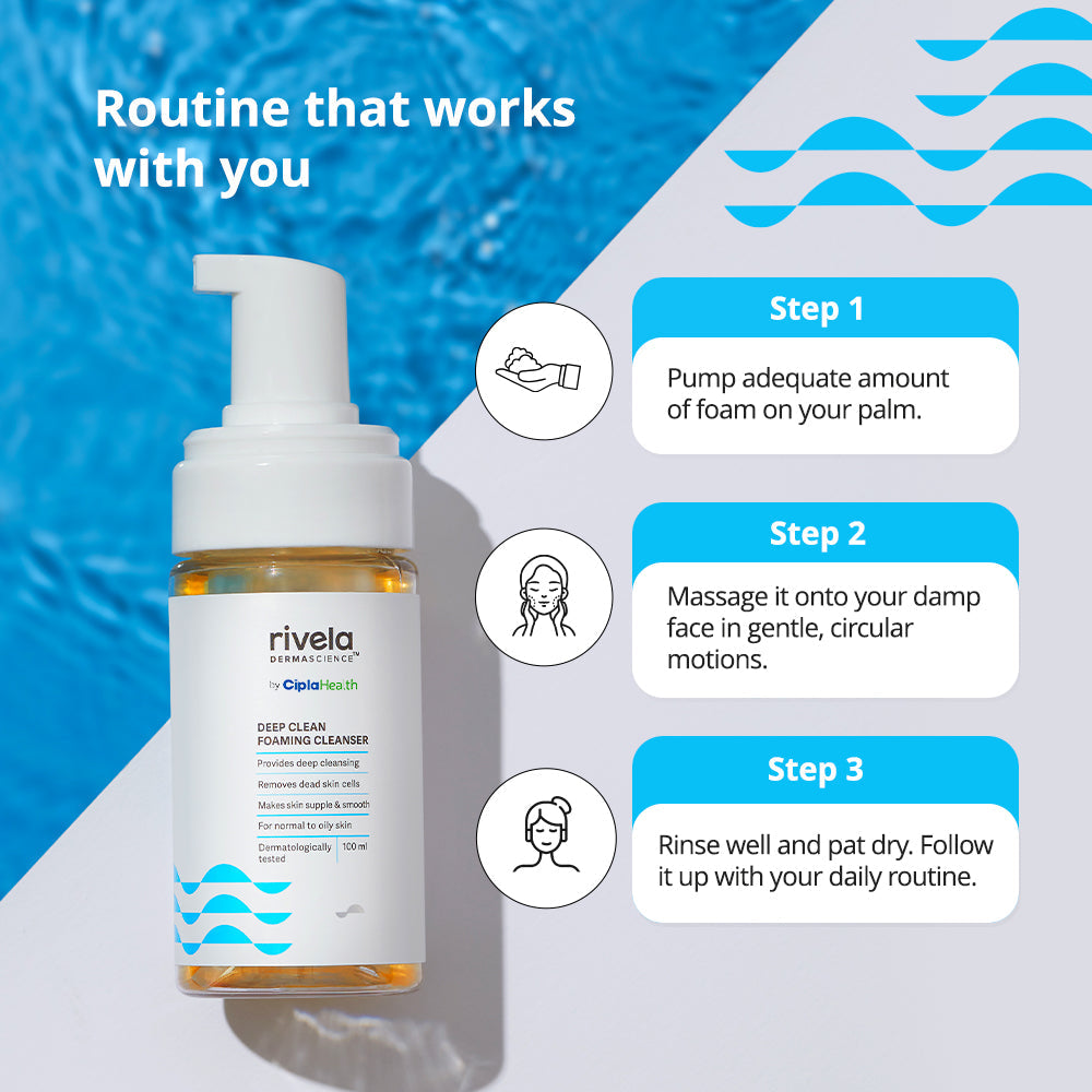 Rivela Deep Clean Foaming Cleanser