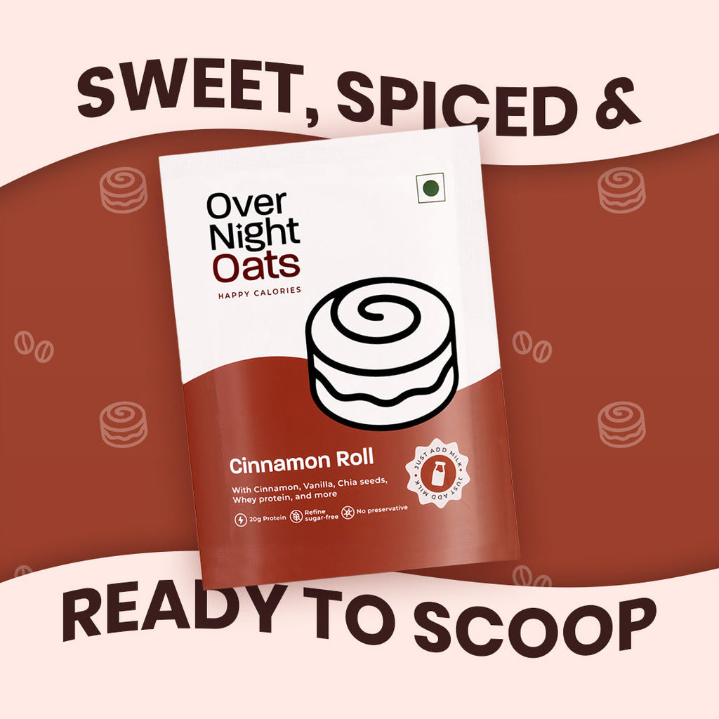OverNightOats Cinnamon Roll - Distacart