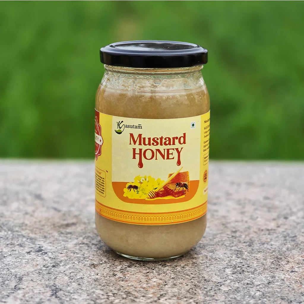 Kasutam Raw Mustard Honey - Distacart