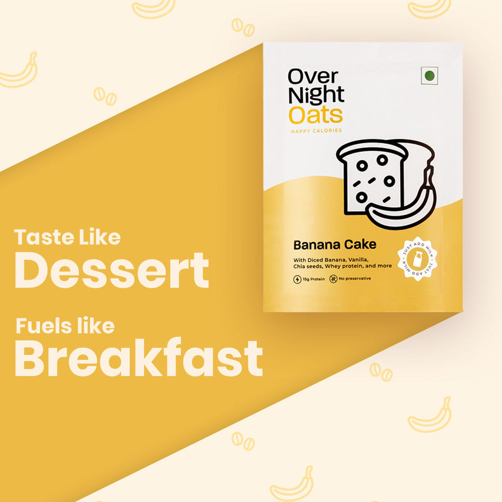 OverNightOats Banana Cake - Distacart
