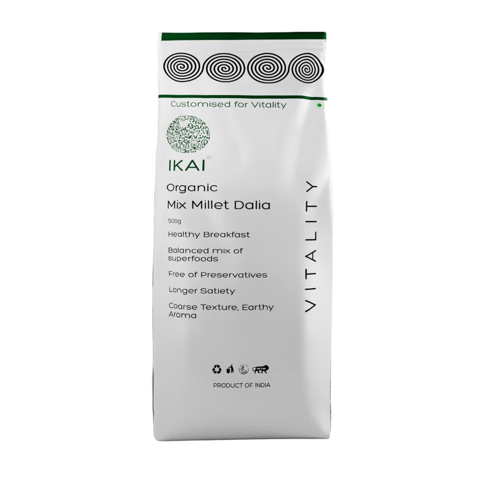 IKAI Organic Mix Millet Dalia - Distacart