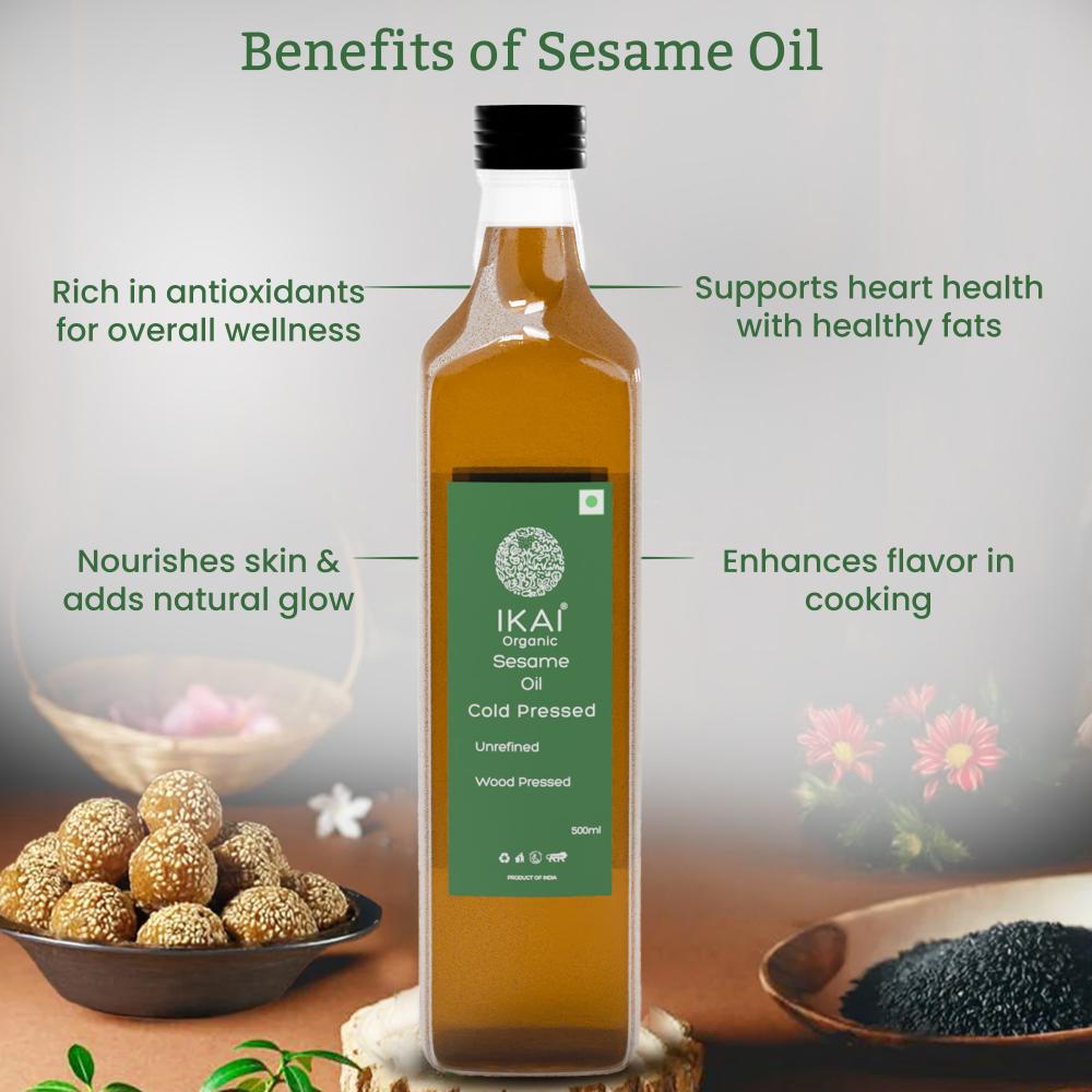 IKAI Organic Sesame Oil - Distacart