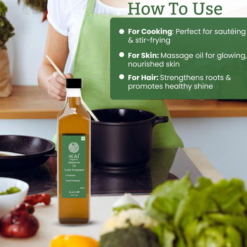 IKAI Organic Sesame Oil - Distacart