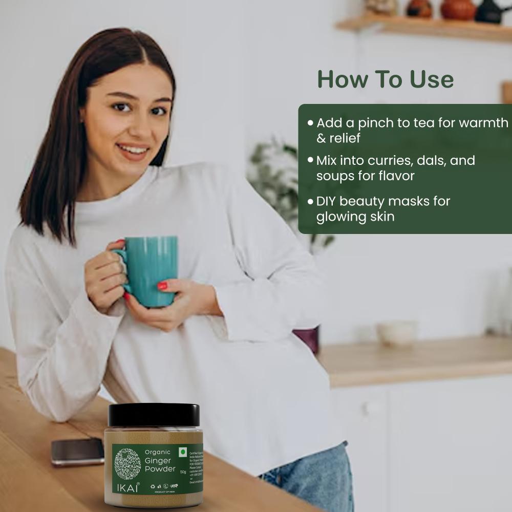 IKAI Organic Ginger Powder - Distacart