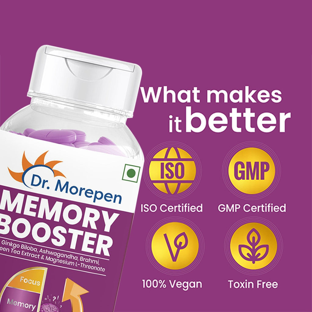 Dr Morpen Memory Booster Tablets