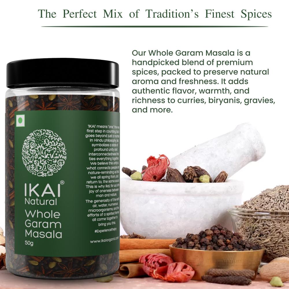 IKAI Natural Whole Garam Masala - Distacart