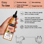 Soulflower Rosemary Lavender Baby Hair Oil