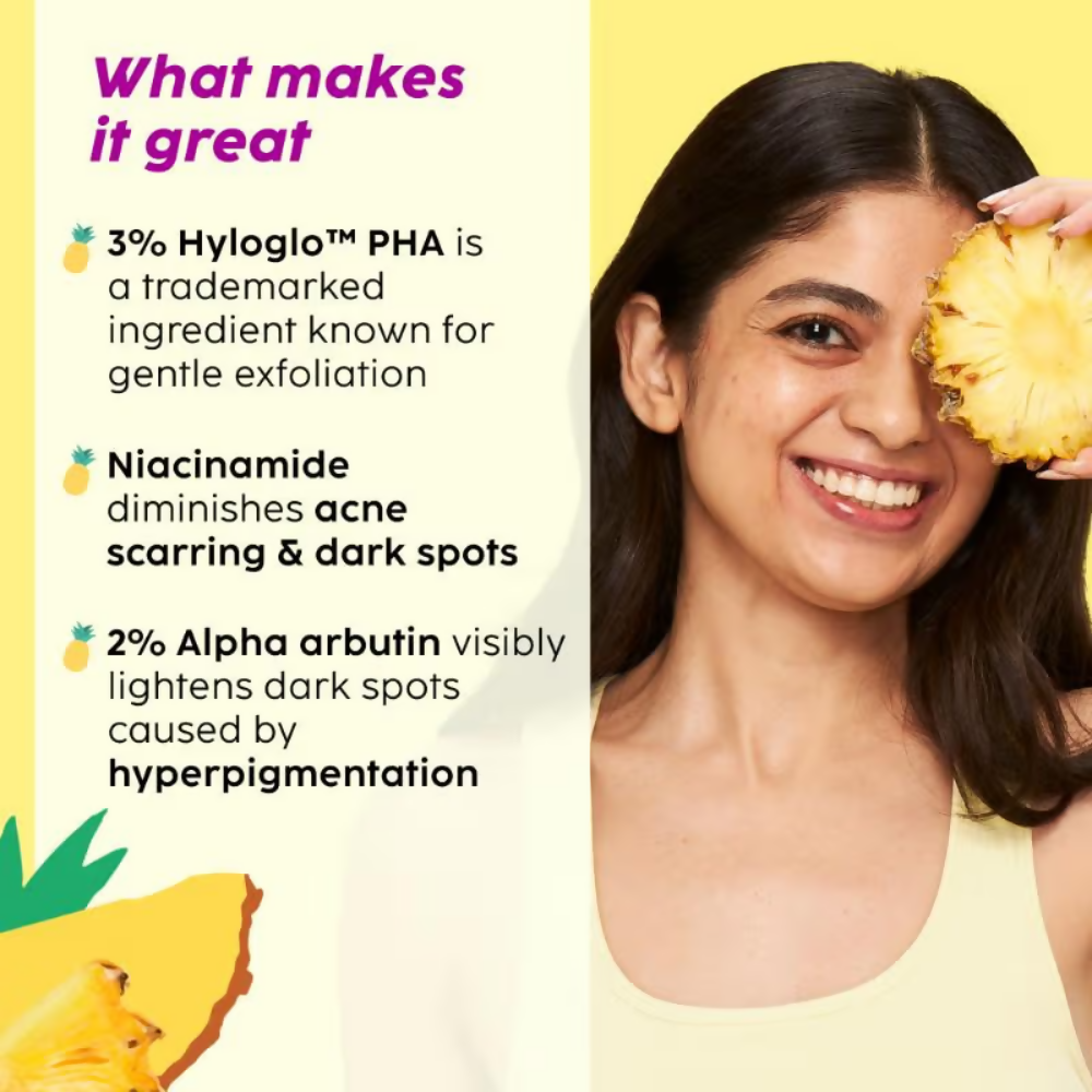PLIX The Plant Fix Pineapple Depigmentation Regime With Toner, Cleanser & Moisturizer