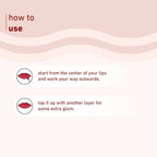 Plum Soft Swirl Lip Gloss 3 Shades In 1 & 124 Berry Overload