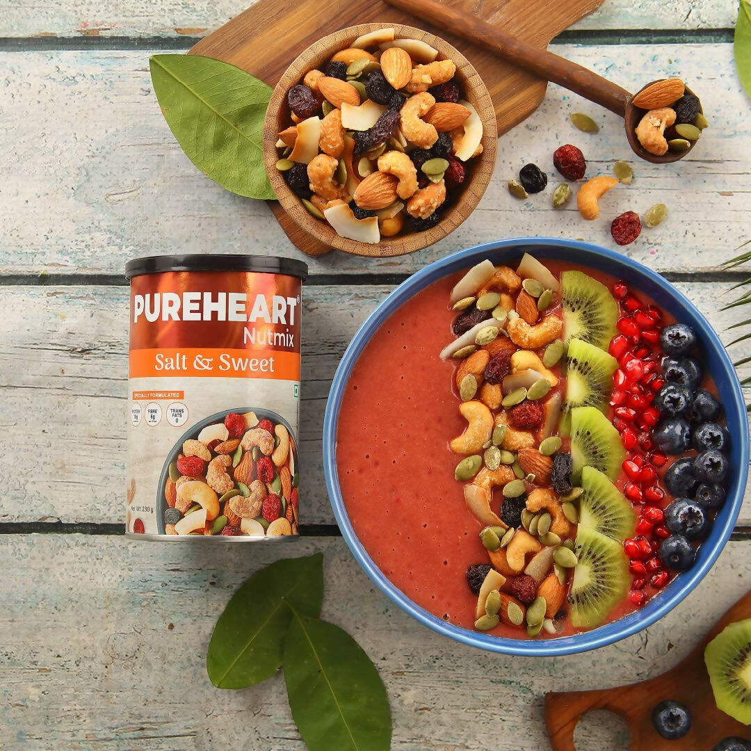 Pureheart Nutmix Salt & Sweet Dry Fruits Mix - Distacart