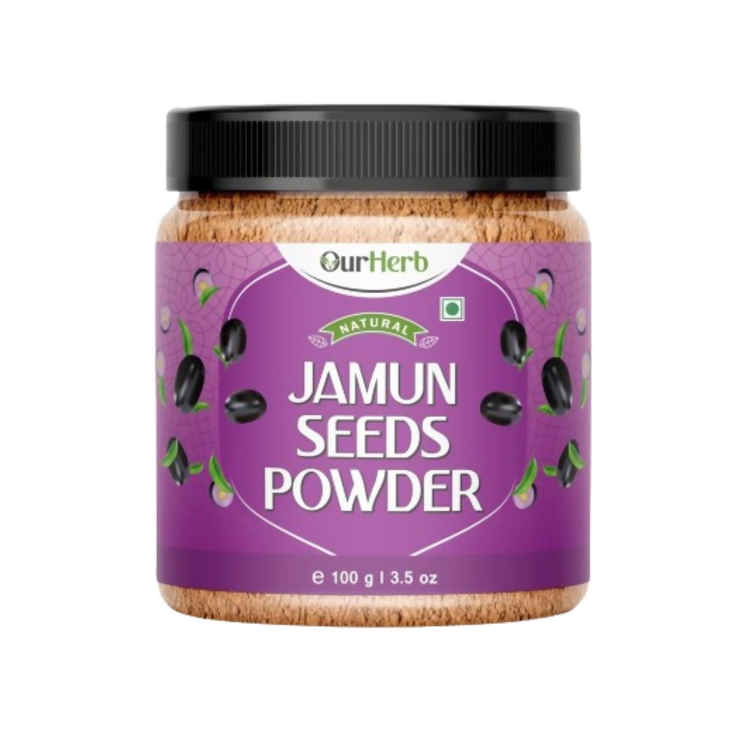 OurHerb Pure & Natural Jamun Seeds Powder