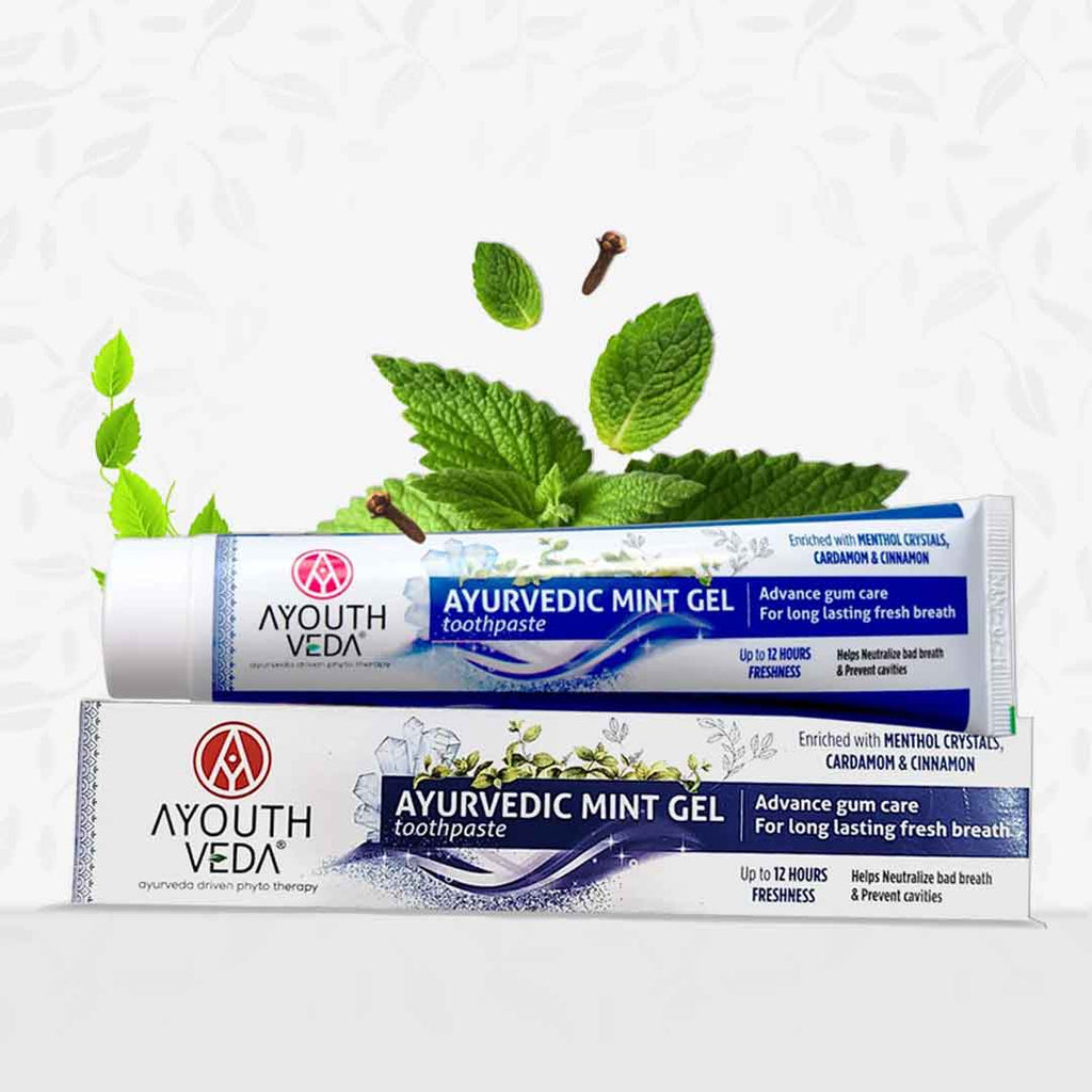 Ayouthveda Ayurvedic Mint Gel Toothpaste