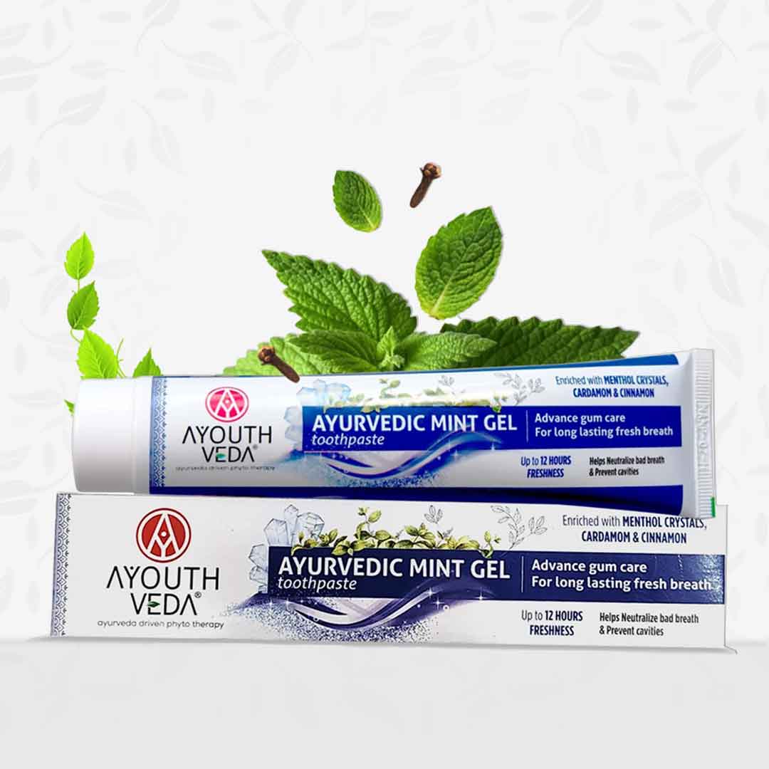 Ayouthveda Ayurvedic Mint Gel Toothpaste