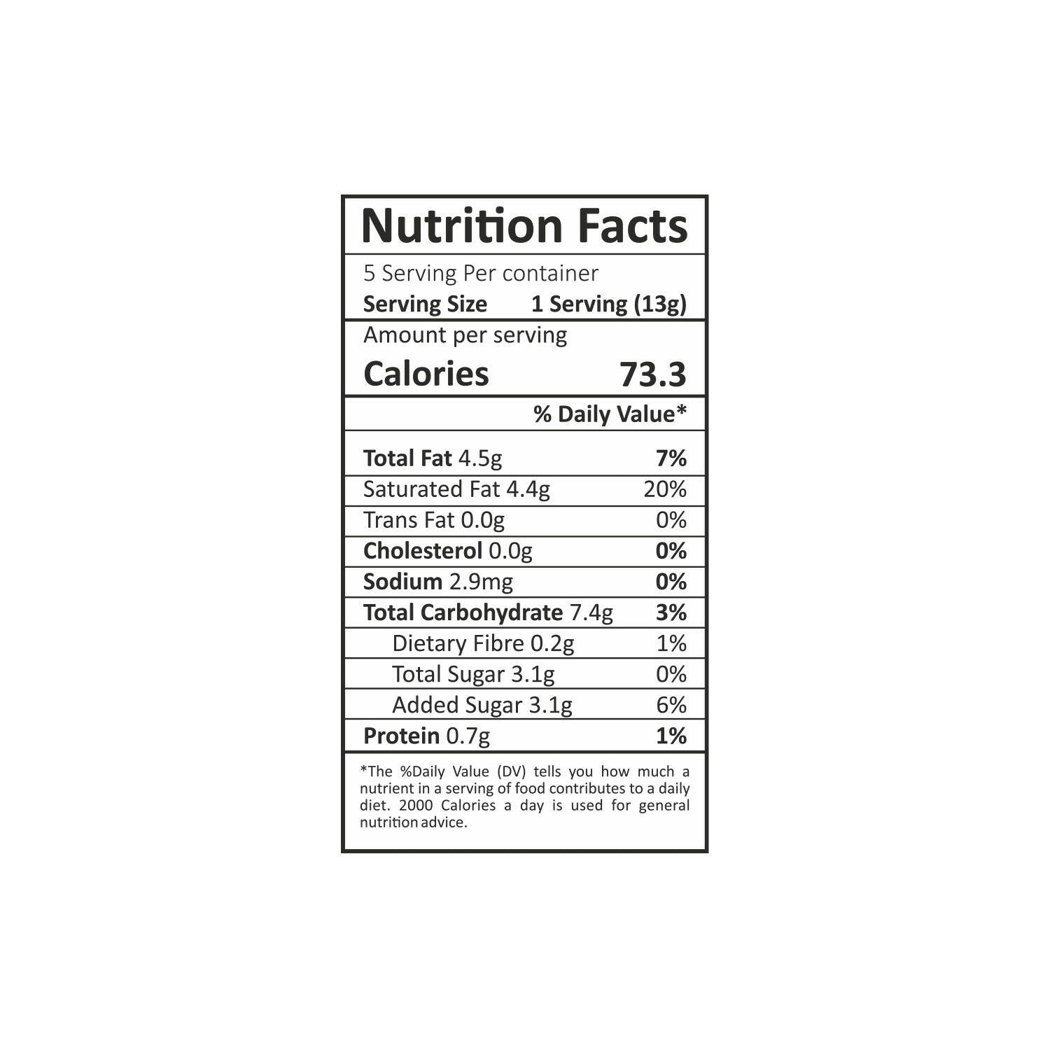 Dibha Ruchoks - No Added Sugar Chocolate Bar