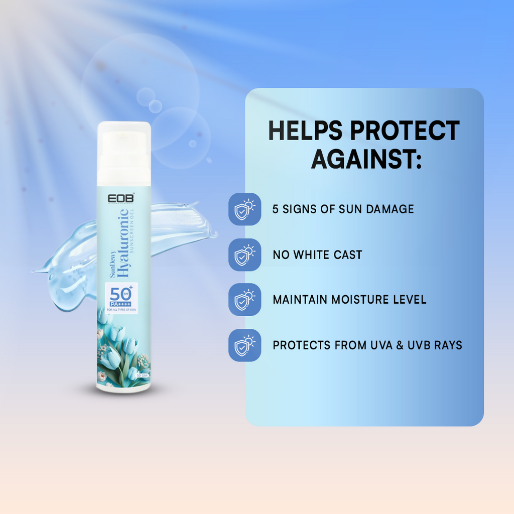 EOB SPF 50 PA+++ Mineral Sunscreen Gel