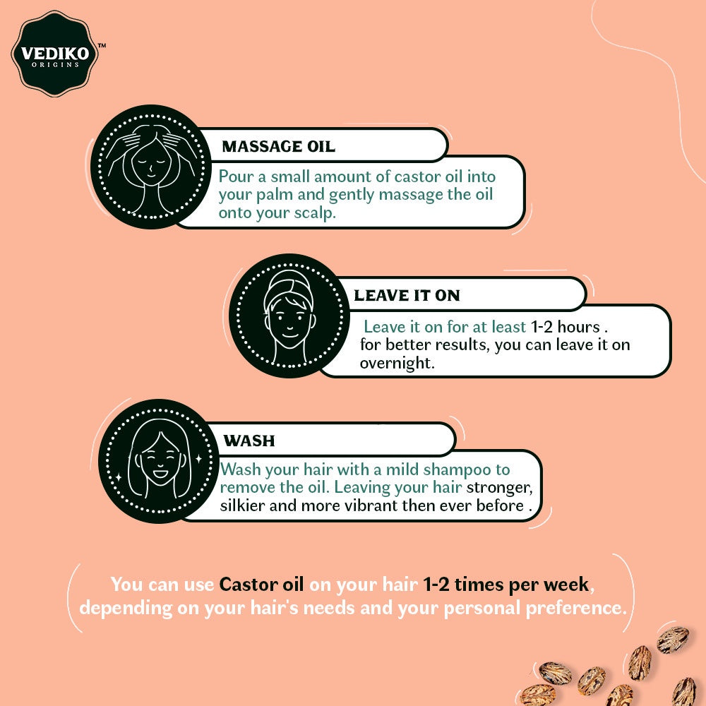 Vediko Origins Castor Oil